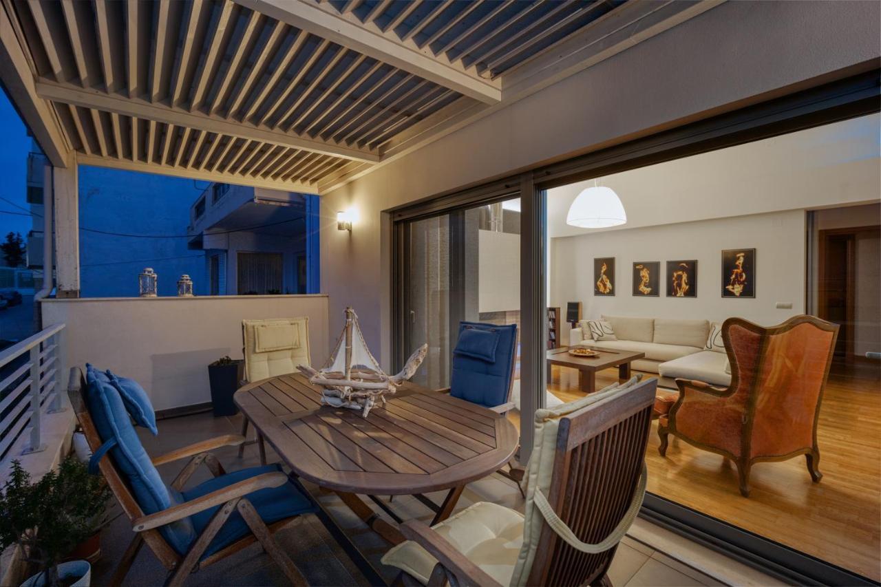 Ferienwohnung Artemis Luxury Penthouse By Estia Iraklio Exterior foto